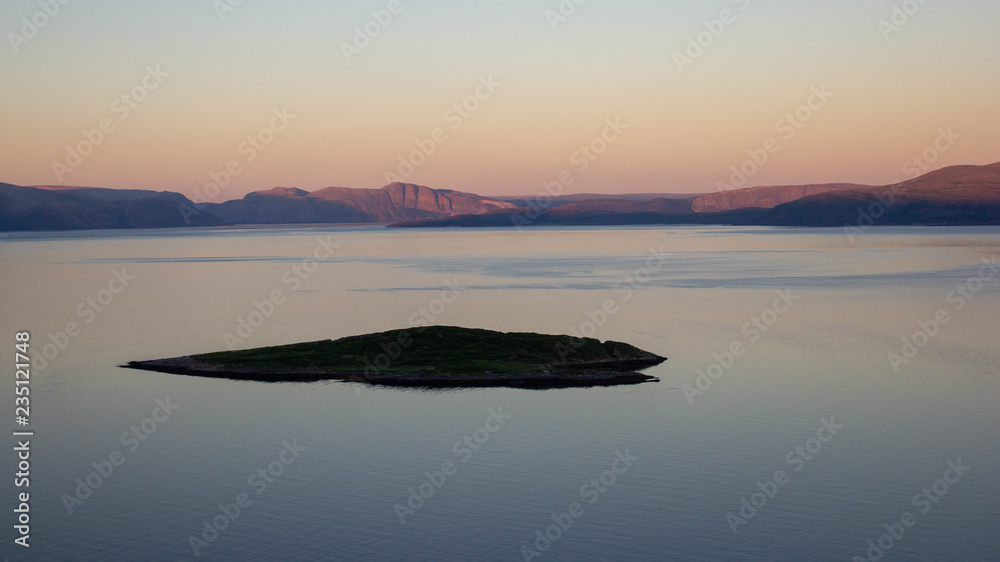 Fototapeta premium sunset on the sea