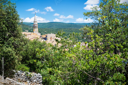 the village into the forest