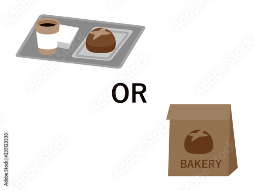 takeout or here