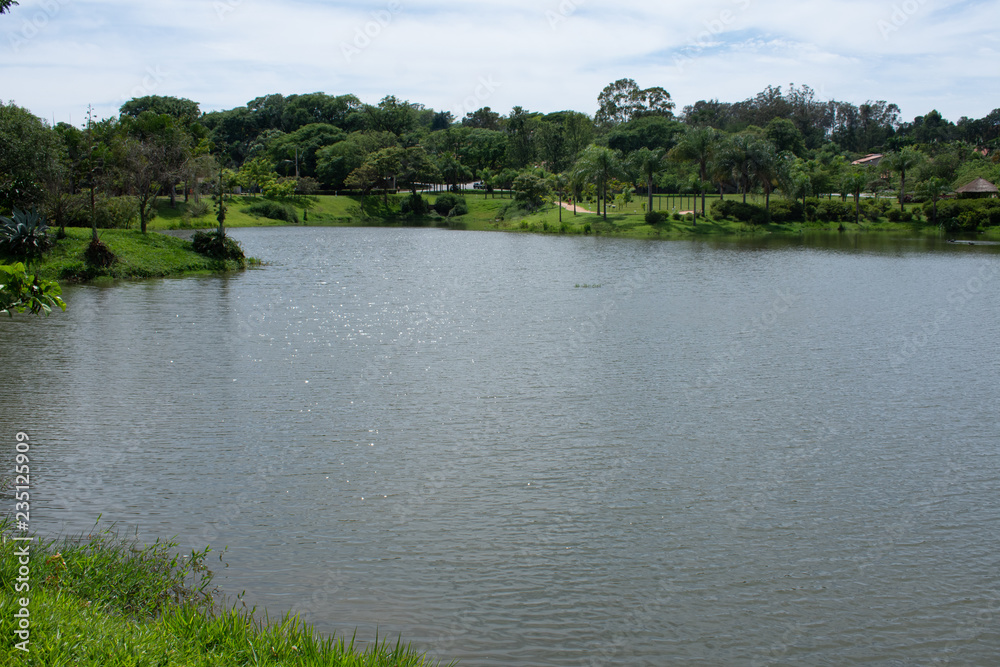 Lake in a sunny day Lake in a sunny day