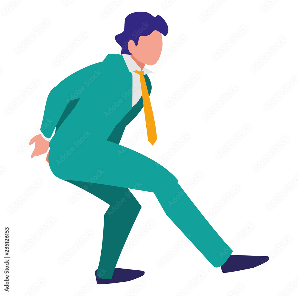 Fototapeta premium Corporate businessman design