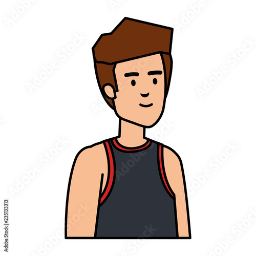 young man avatar character