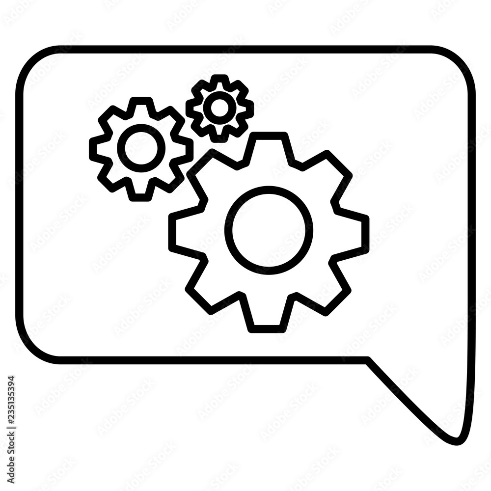 Isolated communication bubble design Isolated communication bubble design