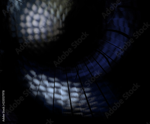 Light from the window. Computer Generated Fractal Image.