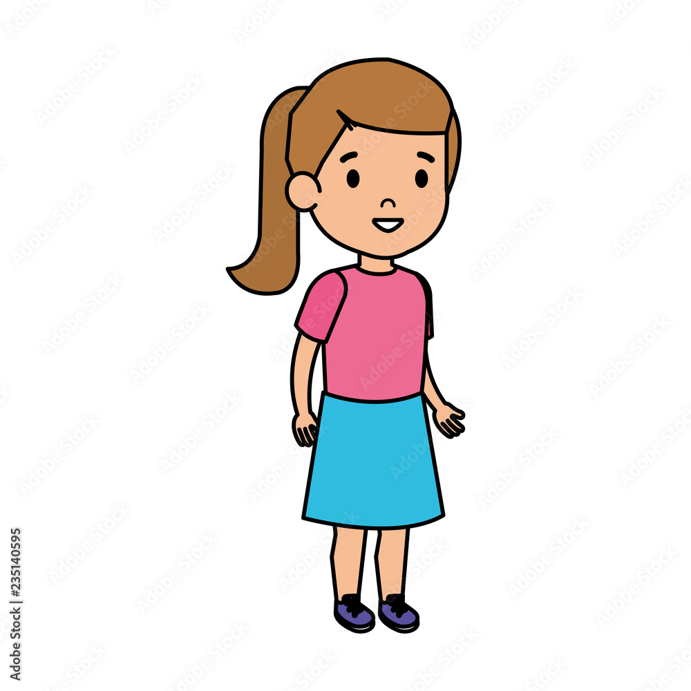 beautiful little girl character beautiful little girl character