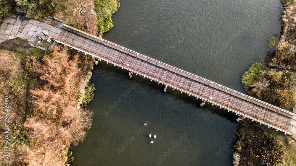 Fototapeta premium dron woda