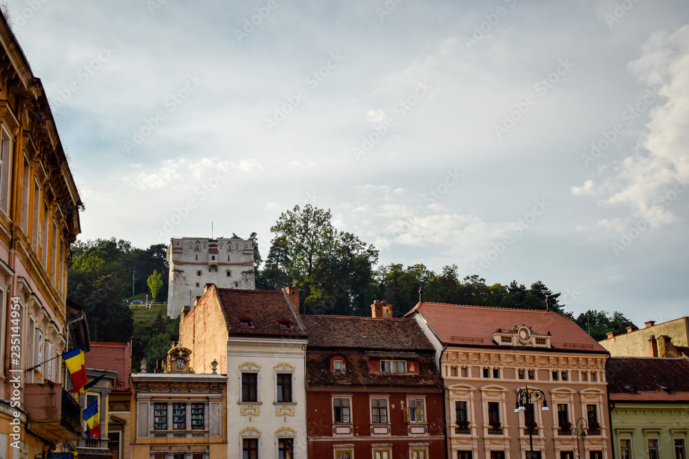 Fototapeta premium Brasov Romania - Panoramic View