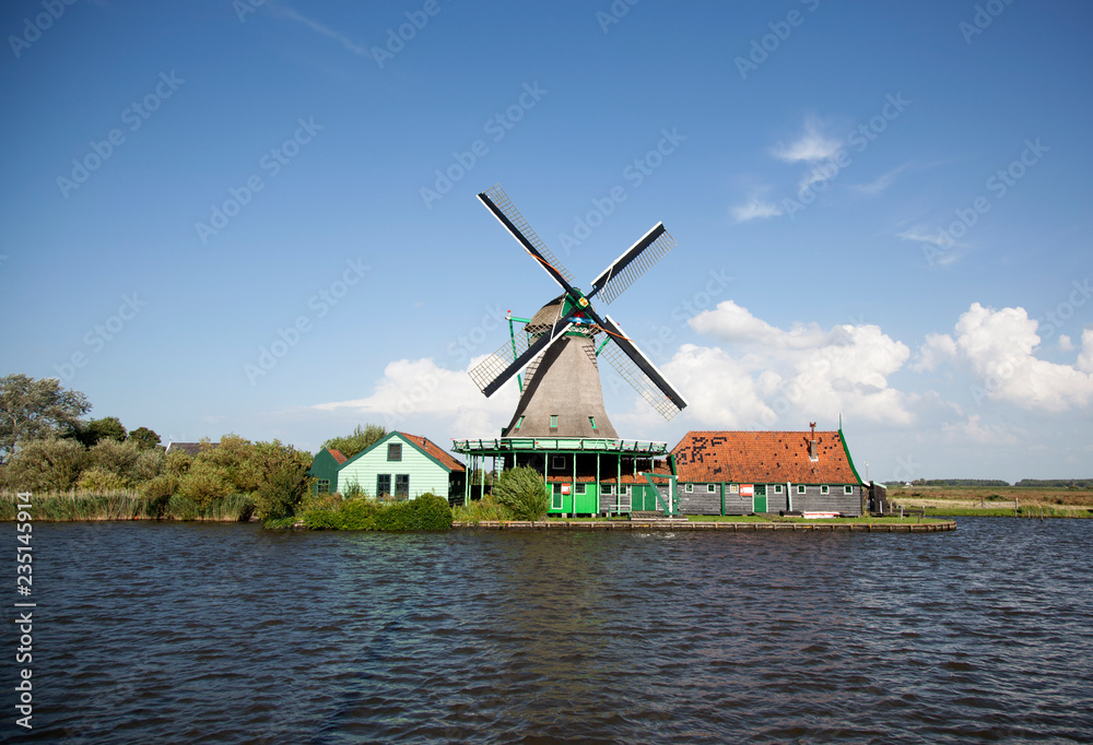 Mills of Zaandam, Netherlands