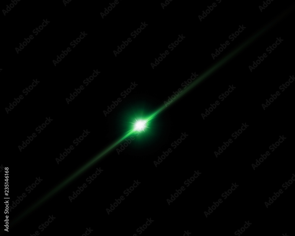 Isolated realistic lens flare visual effect on black night background. Space star. Isolated realistic lens flare visual effect on black night background. Space star.