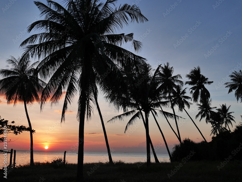 Thailand Sonnenuntergang 