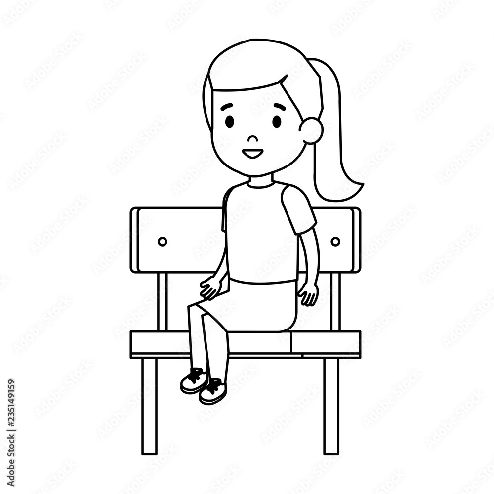 beautiful little schoolgirl in schoolchair beautiful little schoolgirl in schoolchair