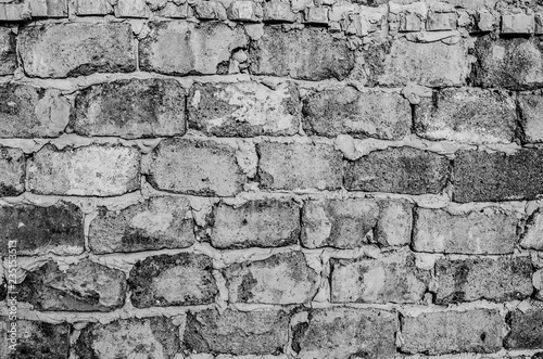 bricks background on the street