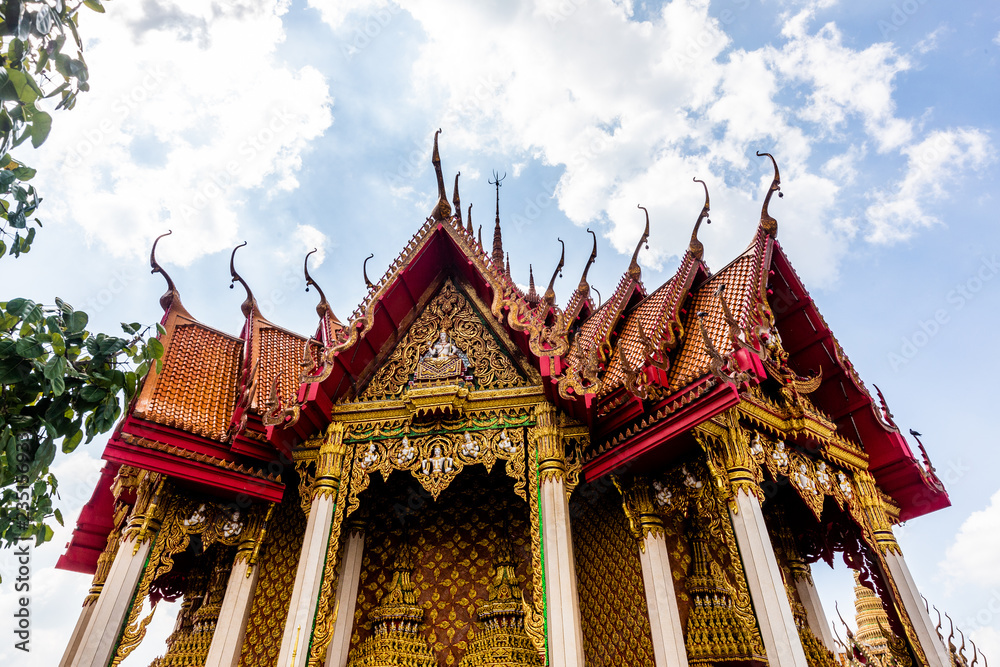 Naklejka premium inside tiger cave temple in Kanchanaburi