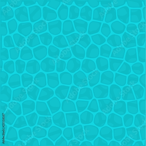 Creative background of the water surface, ripples of water. The texture of the surface of the reservoir. Vector illustration.