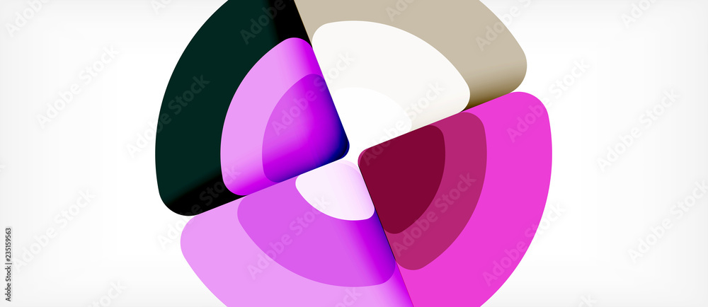 Circles and triangles design abstract background Circles and triangles design abstract background