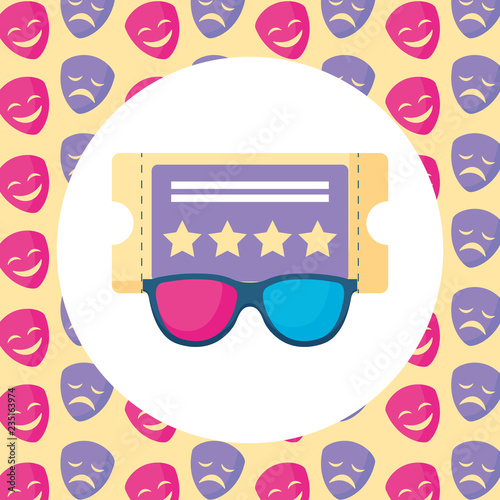 3D glasses design