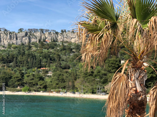 Kasjuni beach Split, Croatia photo