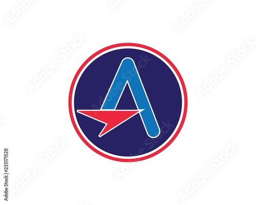 A Letter Logo Business Template Free Download A Letter Logo Business Template - GFXLoad