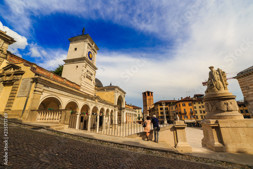 Spring afternoon in the city of Udine photo