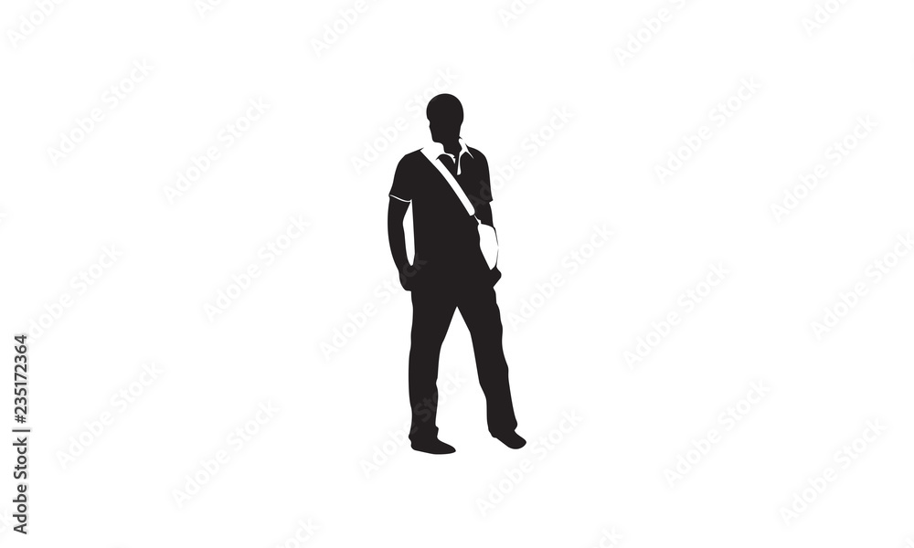 Casual men fashion vector Casual men fashion vector