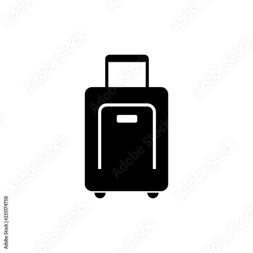 Summer time -Travel bag icon, Vector EPS 10 illustration style