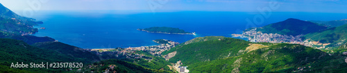 Adriatic Sea coast Panorama