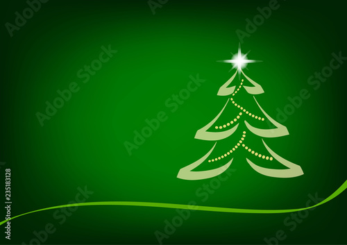 Merry Christmas and a Happy New Year. Christmas cards. Simple design.