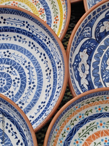 Cuadro en lienzo Traditionelle Keramik aus Portugal