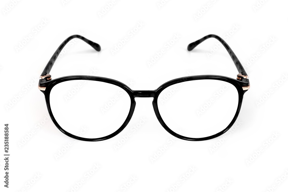 Glasses isolated on white background for applying on a portrait Glasses isolated on white background for applying on a portrait