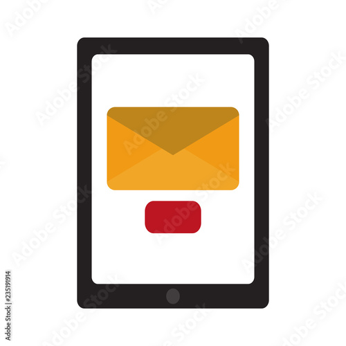 Sending email from tablet
