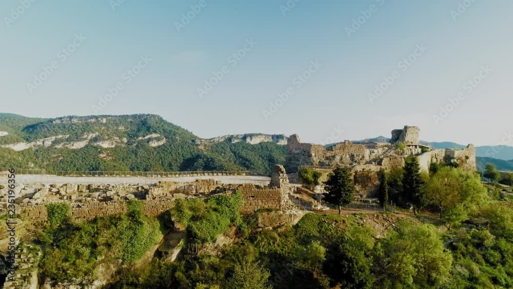 View of Siurana village, Tarragona, Spain. View of Siurana village, Tarragona, Spain.