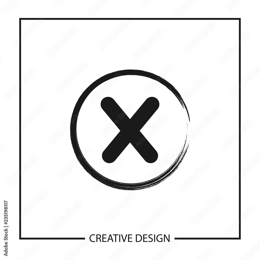 Obraz premium Initial Letter X Logo Template Vector Design