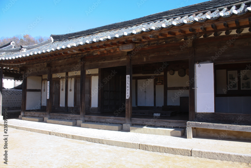 old building in korea old building in korea