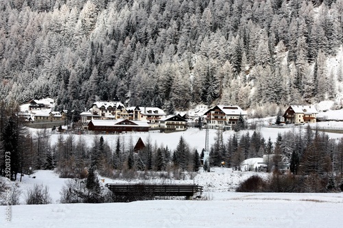 Häuser in Sulden Südtirol