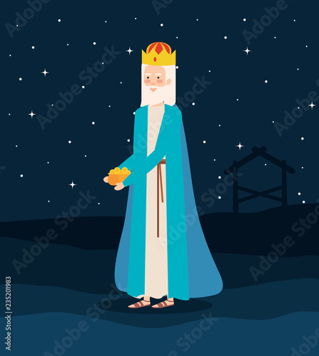 wise man manger character
