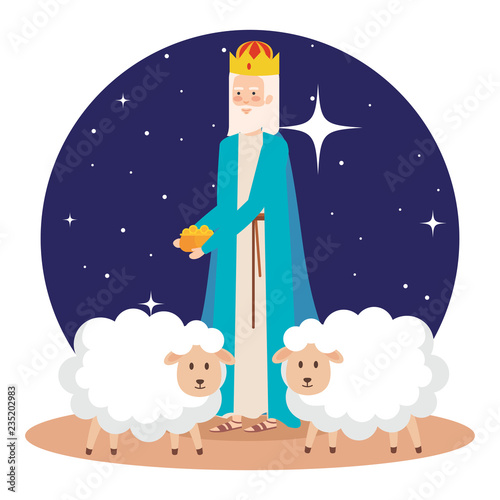 wise man manger character