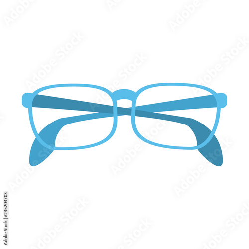 Executive glasses isolated