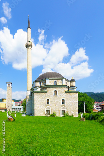 Obraz na płótnie Husein-pashas Mosque, Pljevlja w salonie