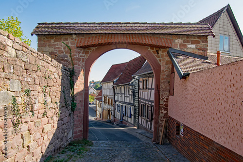 In der Altstadt von Windecken  Nidderau  Main-Kinzig-Kreis  Hessen  Deutschland 