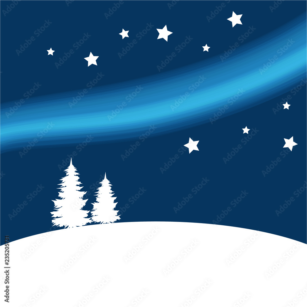 Fototapeta premium Sylwestrowy Las