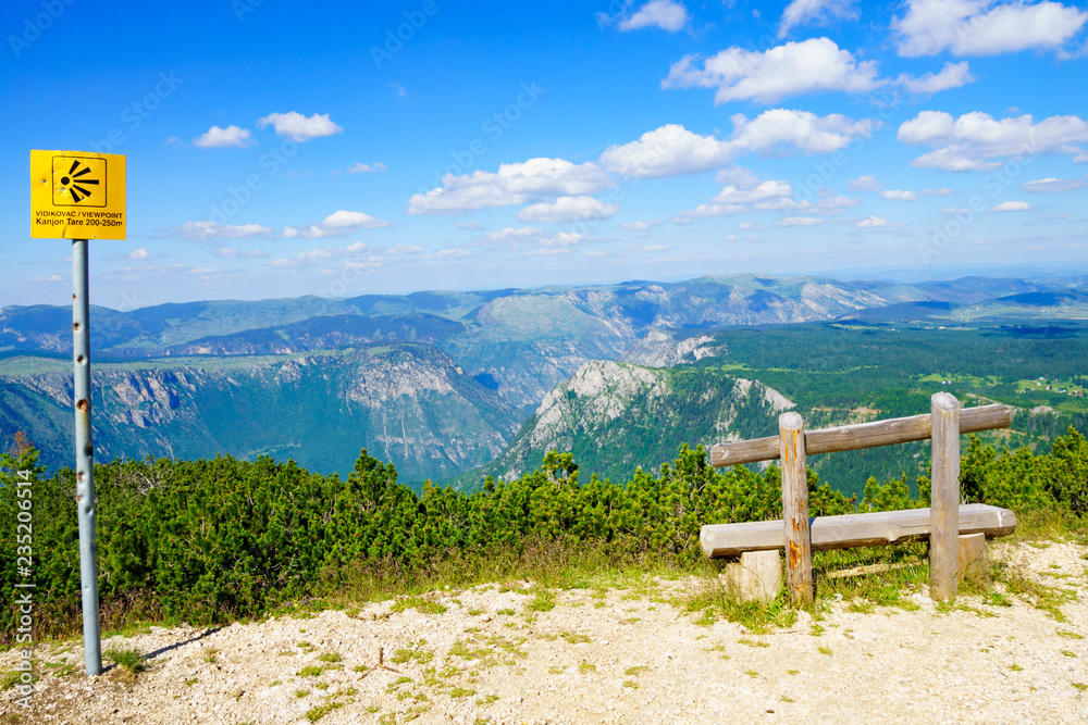 Fototapeta premium Durmitor and Tara Canyon