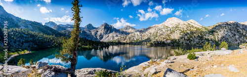 Panoramic Lower Rae Lakes, Sierras, CA © Mark