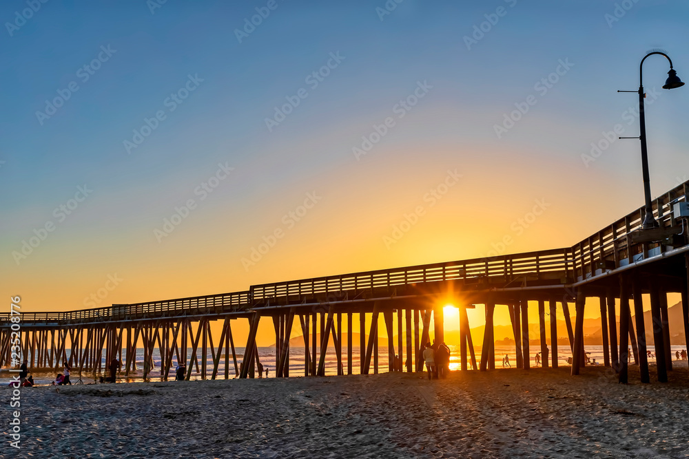 Brilliant Sunset, Pismo Beach, CA