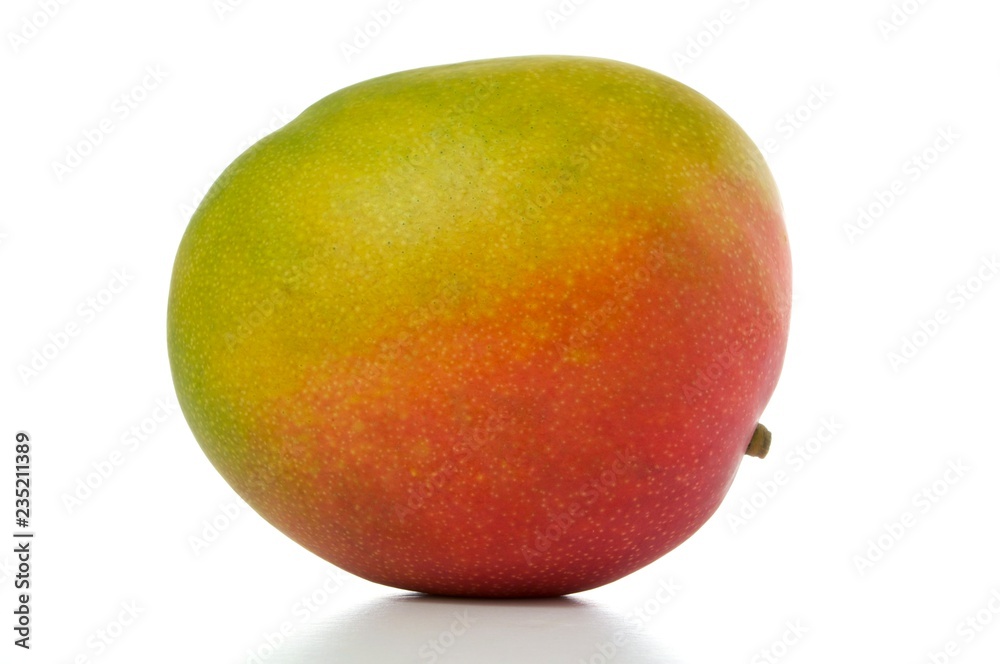 ripe mango isolated on white background ripe mango isolated on white background
