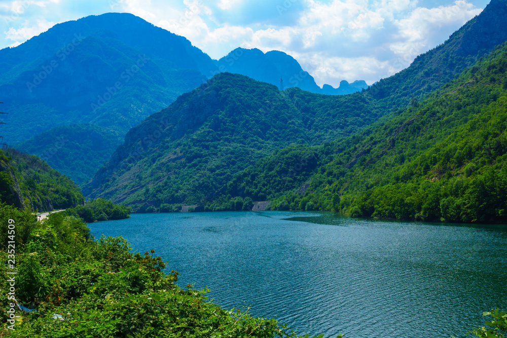Jablanicko Lake, on the Neretva River