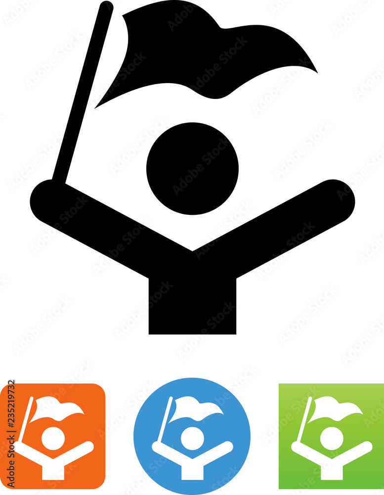 Basic Sports Fan Icon