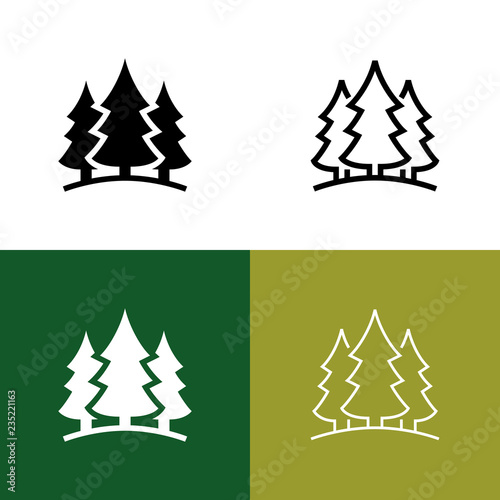 Forest Icon Set
