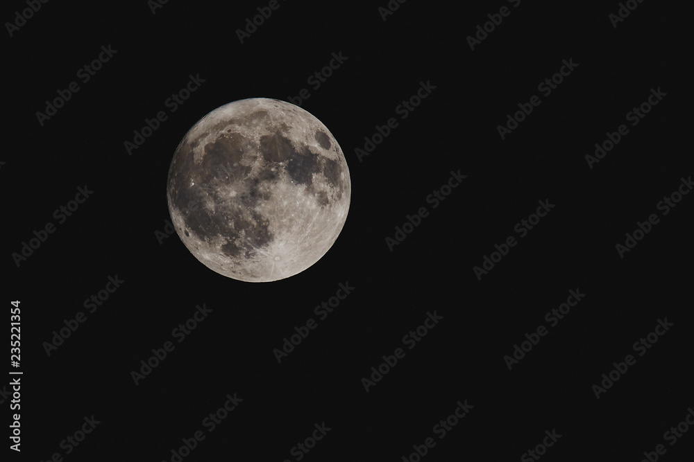 a close up view of a full moon in November 18 in Germany a close up view of a full moon in November 18 in Germany
