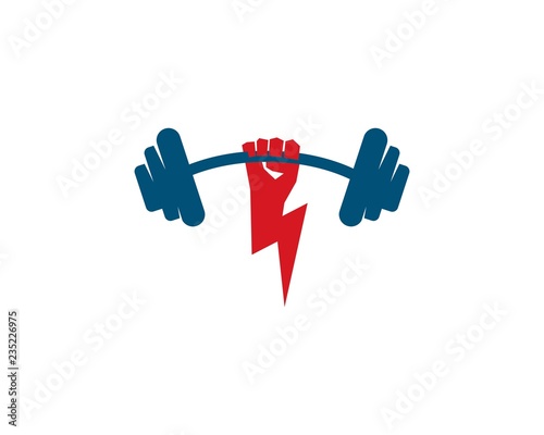 Gym logo vector