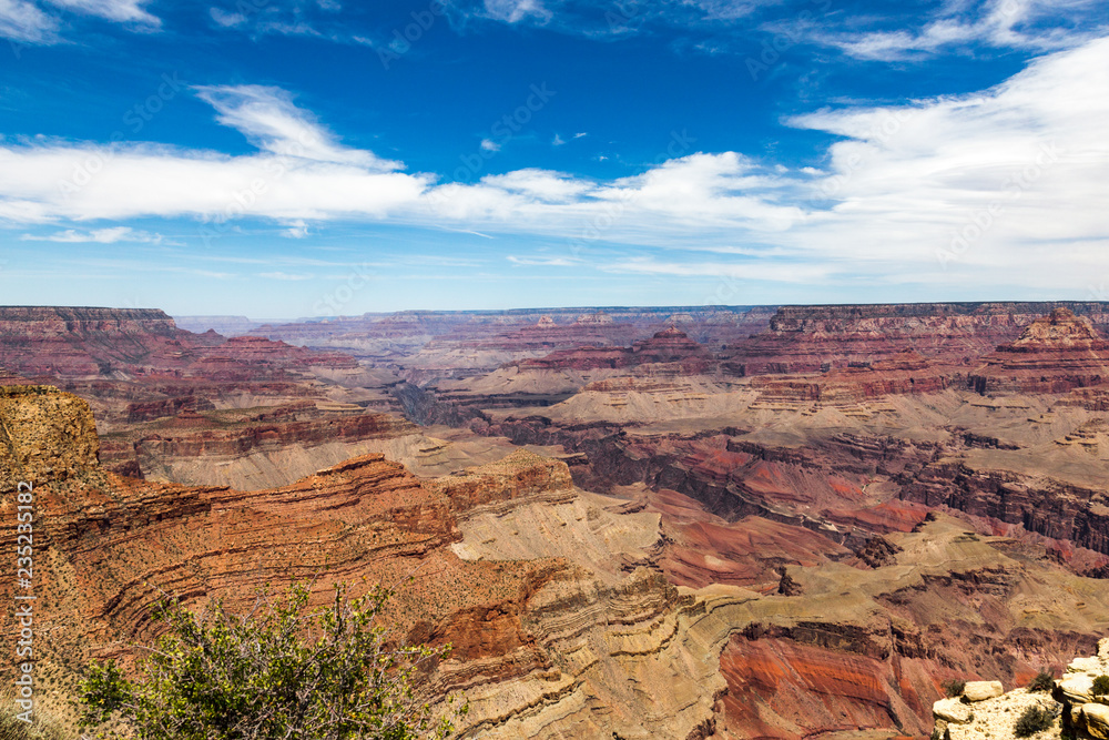 The Grand Canyon in Arizona South Rim